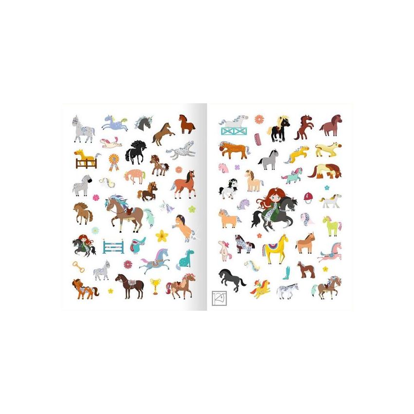 arsEdition - Glitzerspass Pferde-Sticker