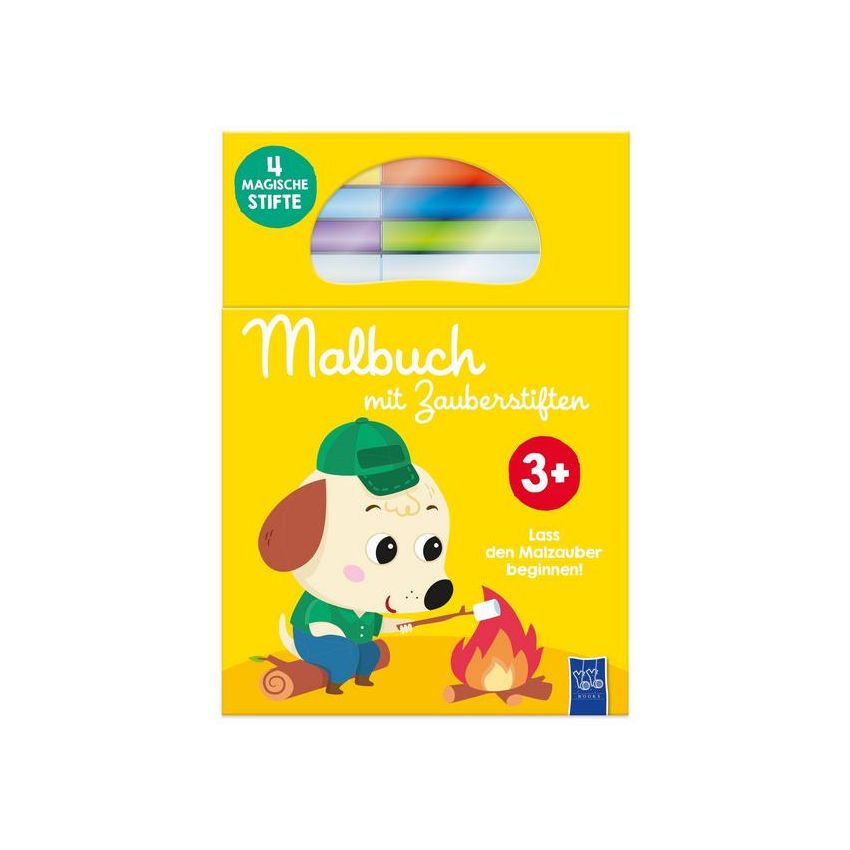 YoYo Books - Malbuch mit Zauberstiften (Hund)