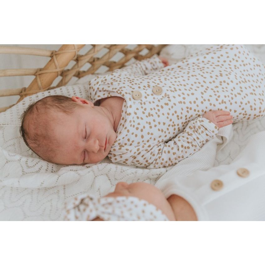 Two Darlings - Strampelbody geknöpft Speckle