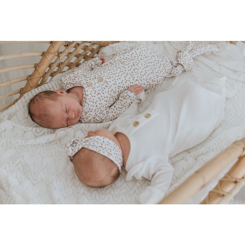 Two Darlings - Strampelbody geknöpft Speckle