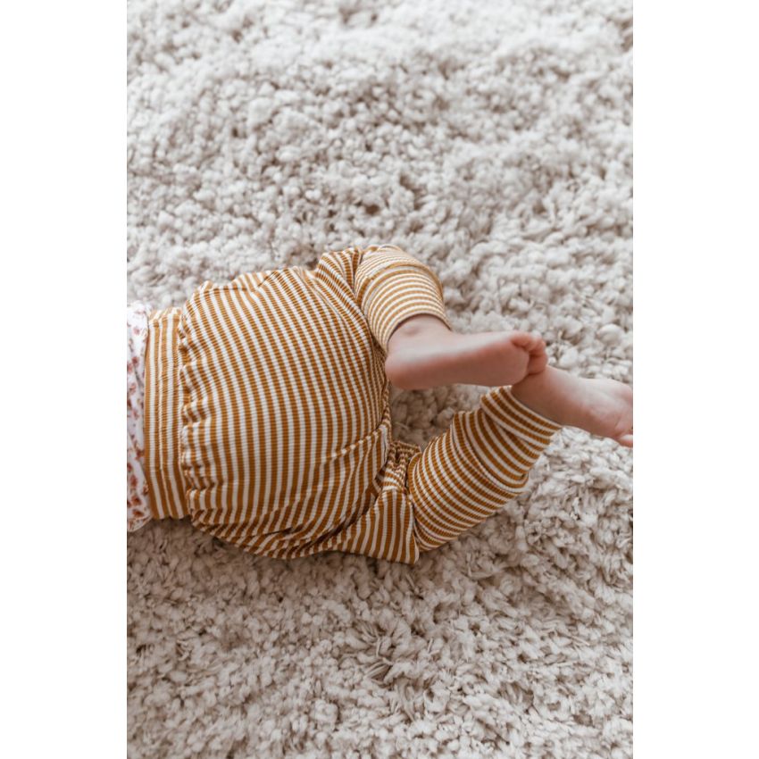 Two Darlings - Harem Hosen Mustard Stripes