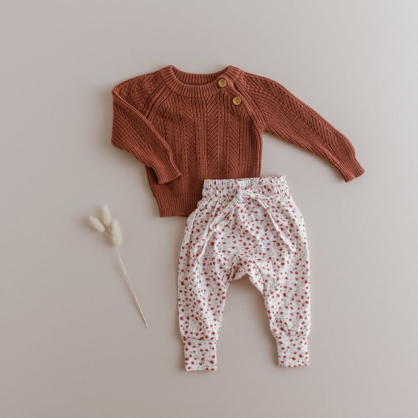 Two Darlings - Terracotta Pullover