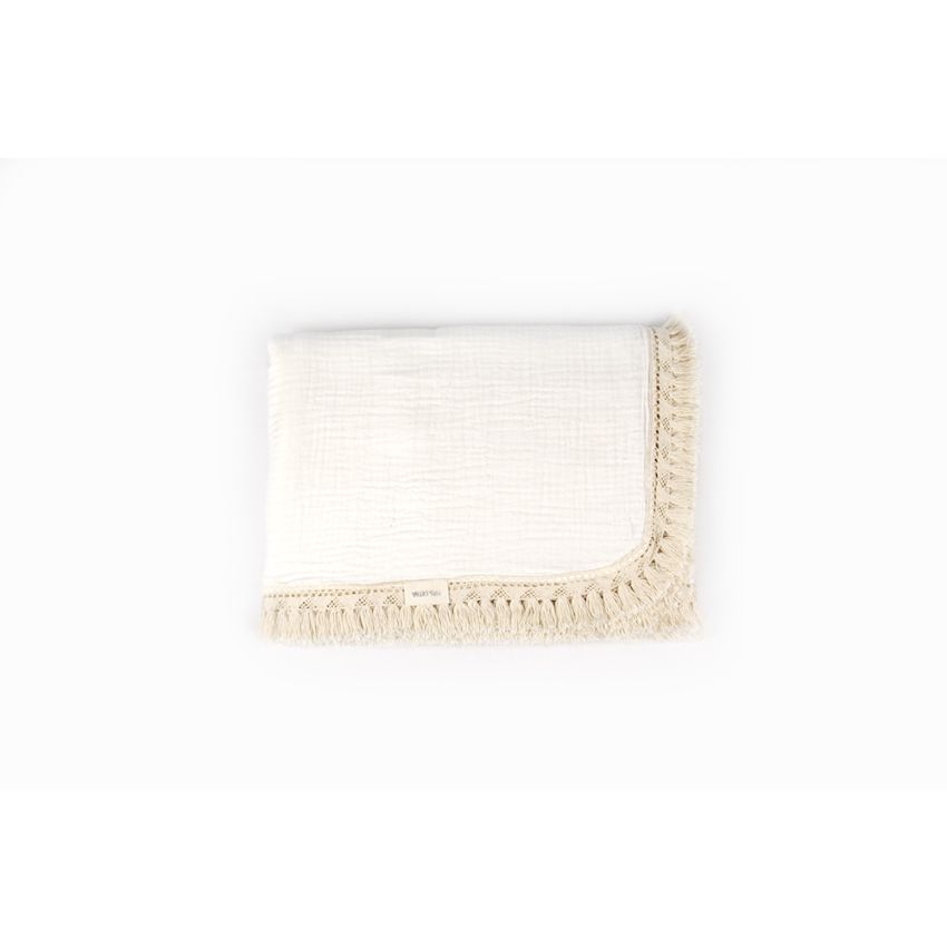 Mrs Ertha - Muslin Decke Shilo Vanilla