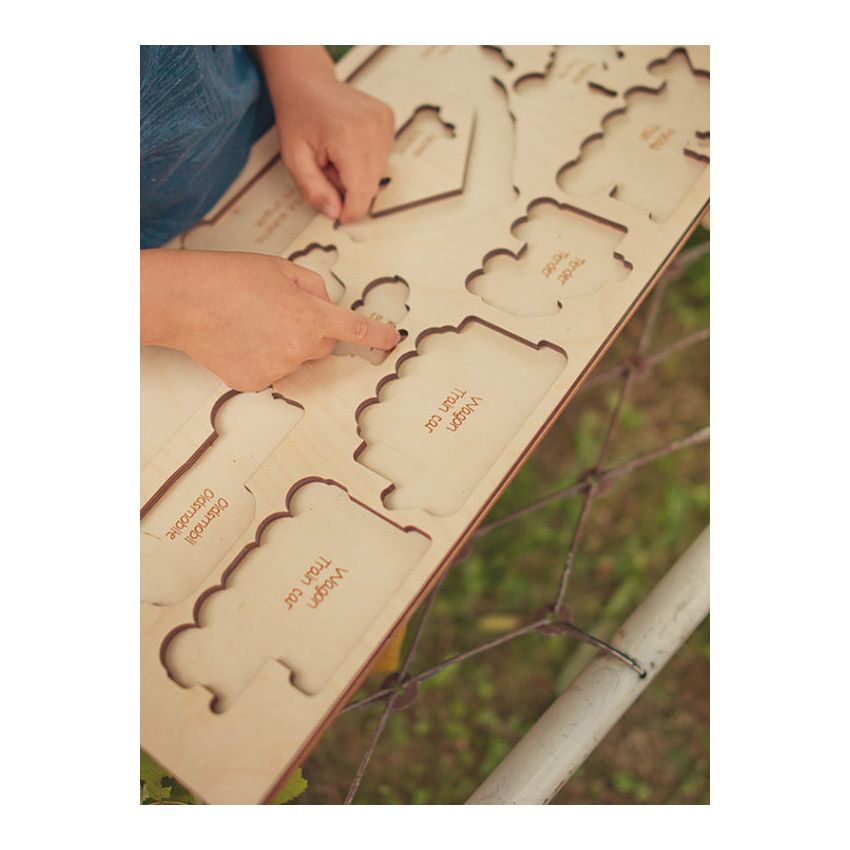 Stuka Puka - Holz Puzzle Traktor und andere Brumms (deutsch)