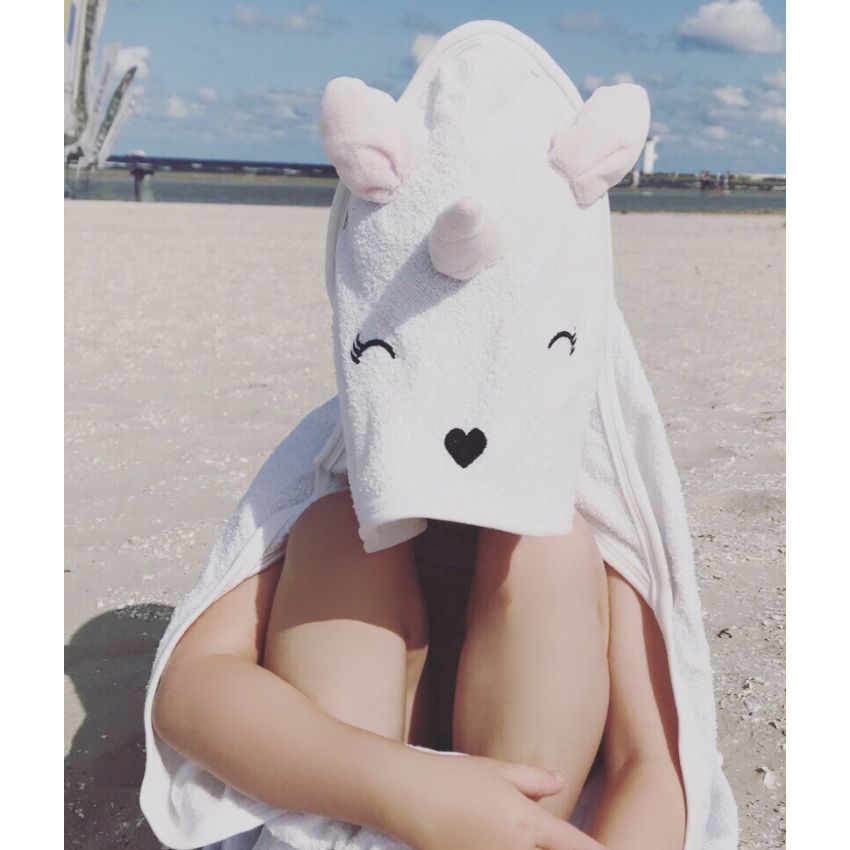 Melootka - Kapuzenbadetuch Unicorn