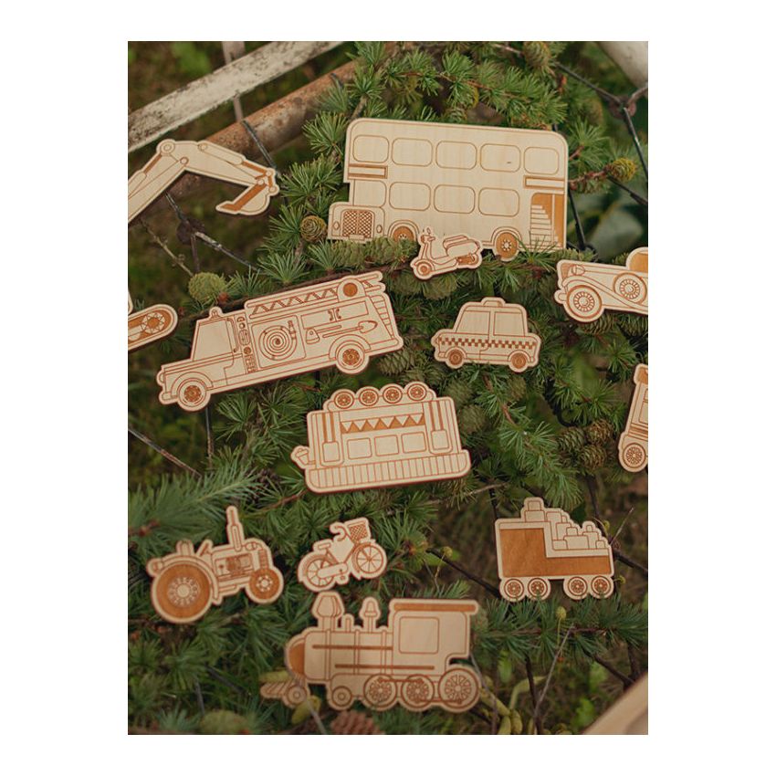 Stuka Puka - Holz Puzzle Traktor und andere Brumms (deutsch)