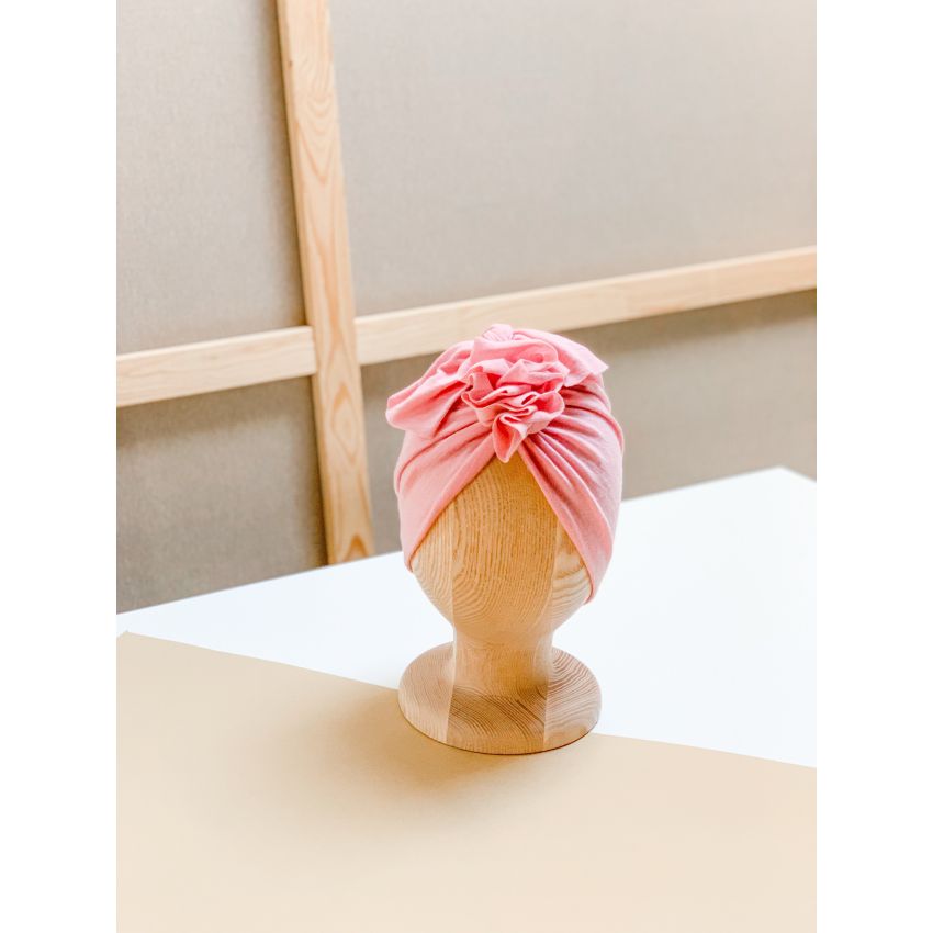 Looks by Luks -  Turban Merino Rose Pink