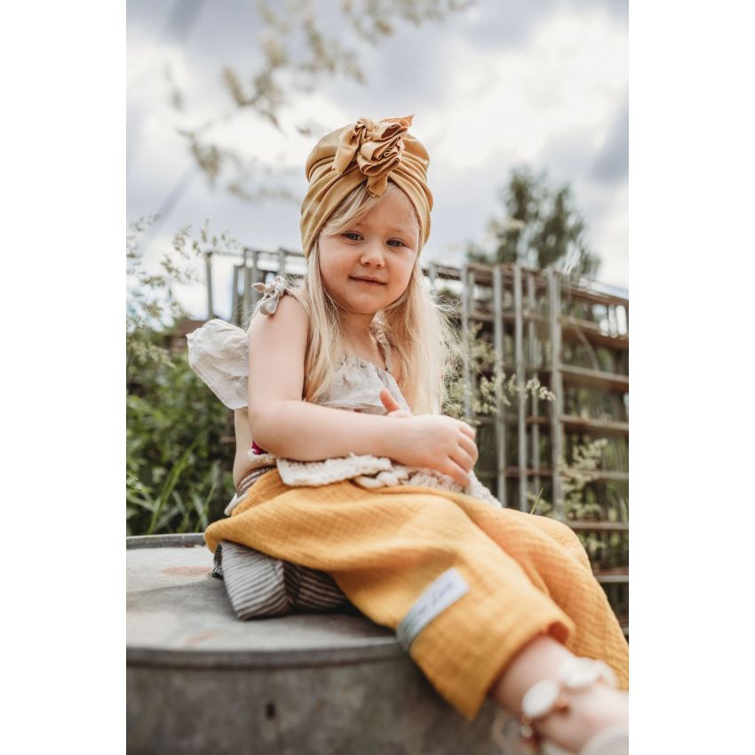 Looks by Luks -  Turban Basic light Mustard