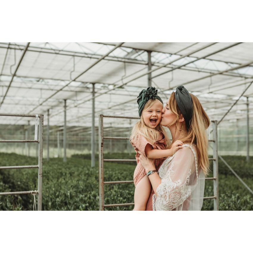 Looks by Luks -  Turban Basic light Sage Green