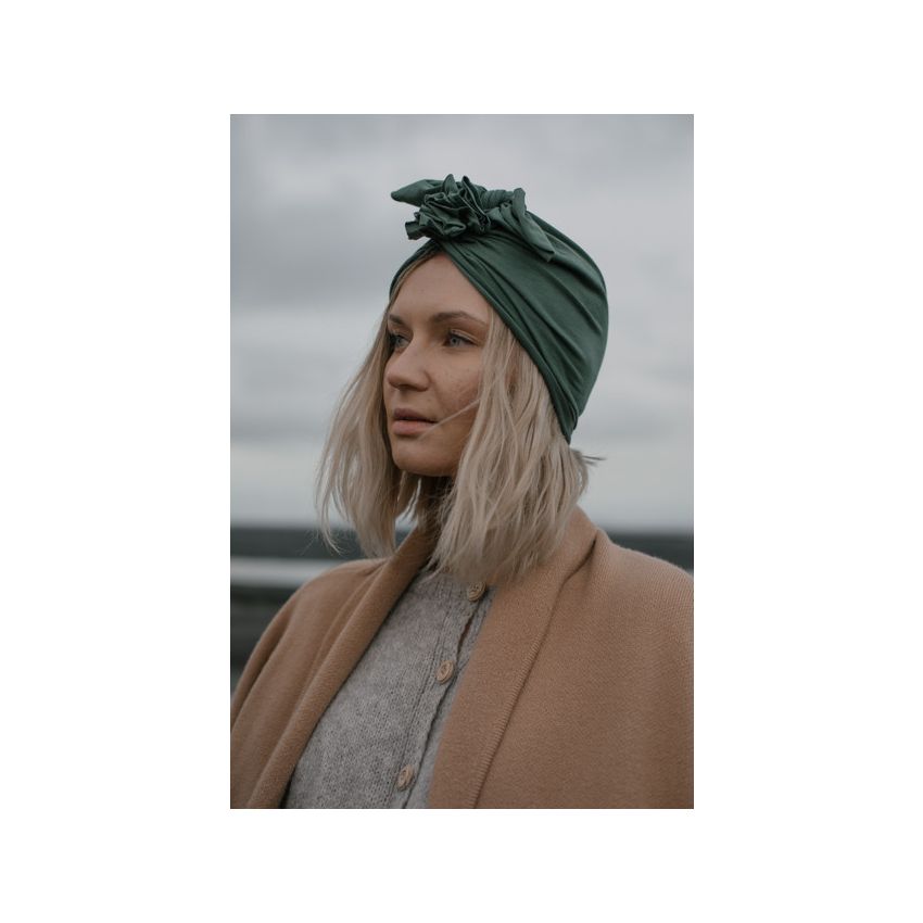 Looks by Luks -  Turban Organic Sage Green