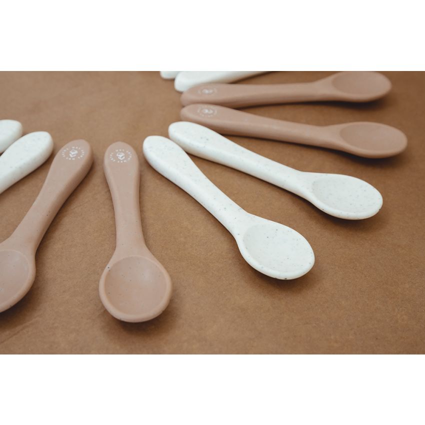 Mrs Ertha - Silikon Löffel Blush Speckle