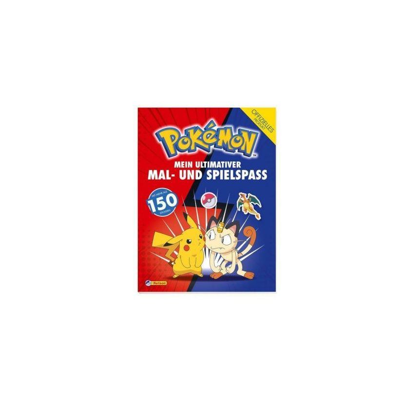 Nelson Verlag: Pokémon: Mein ultimativer Spiel- und Malspass