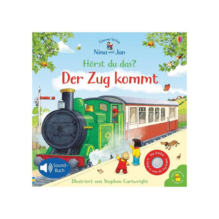 Usborne Verlag - Nina und Jan - Hörst du das? Der Zug kommt