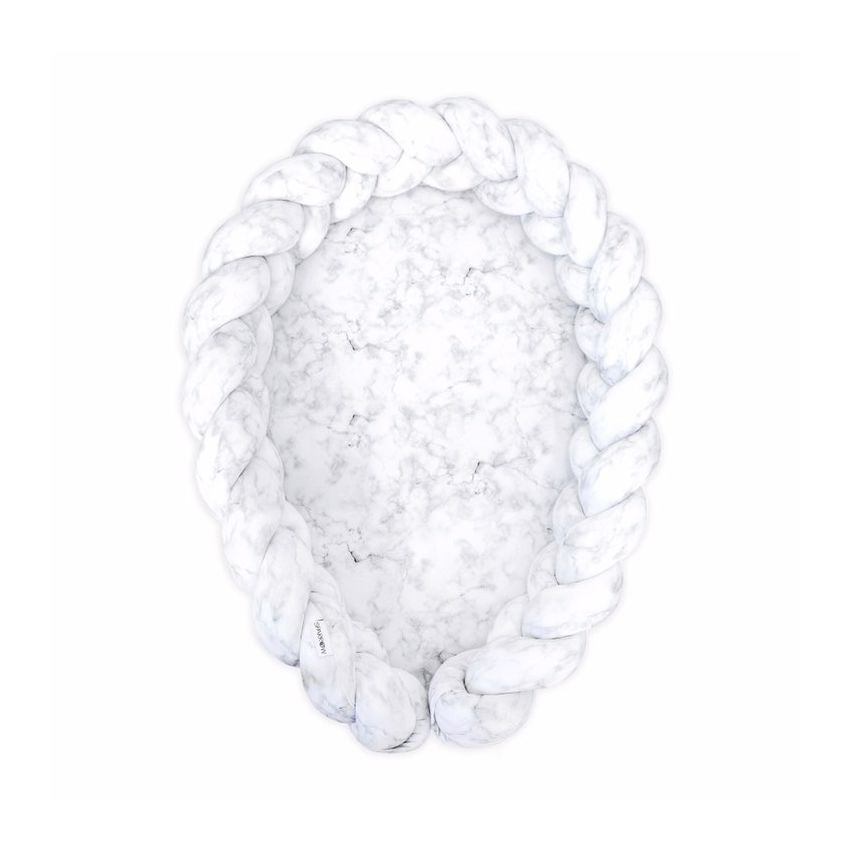 Sparrow - Babynest Bettschlange Marmor 2 in 1