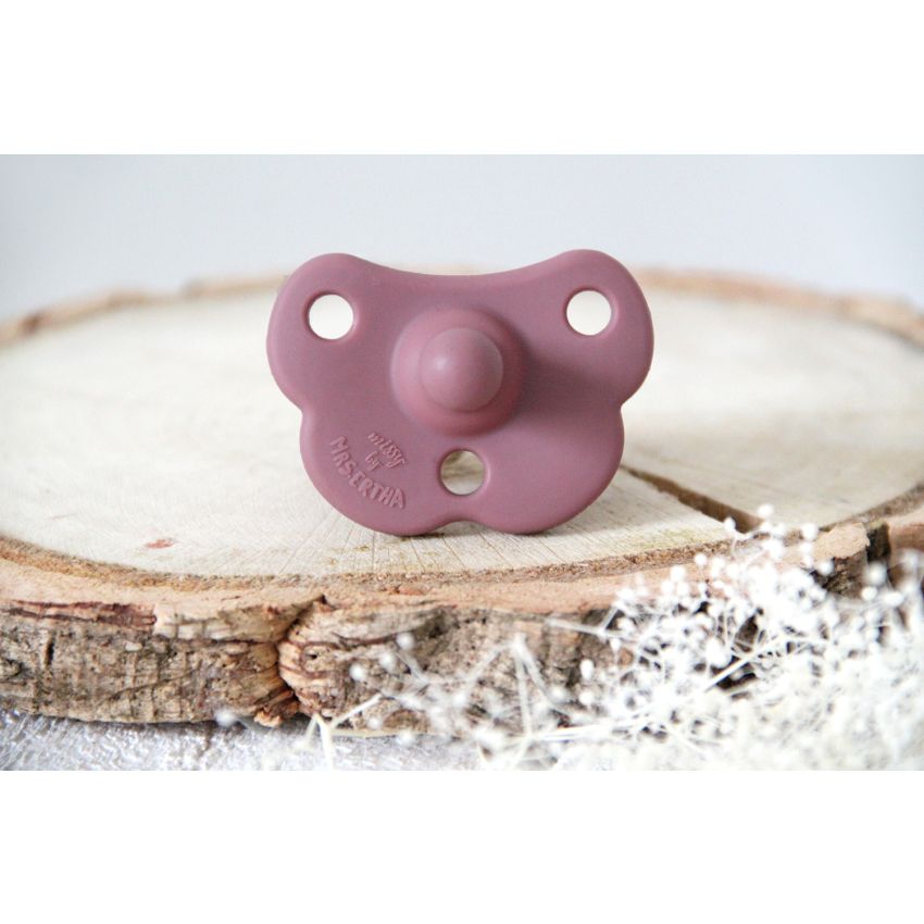 Mrs Ertha - Silikon Schnuller Mauve