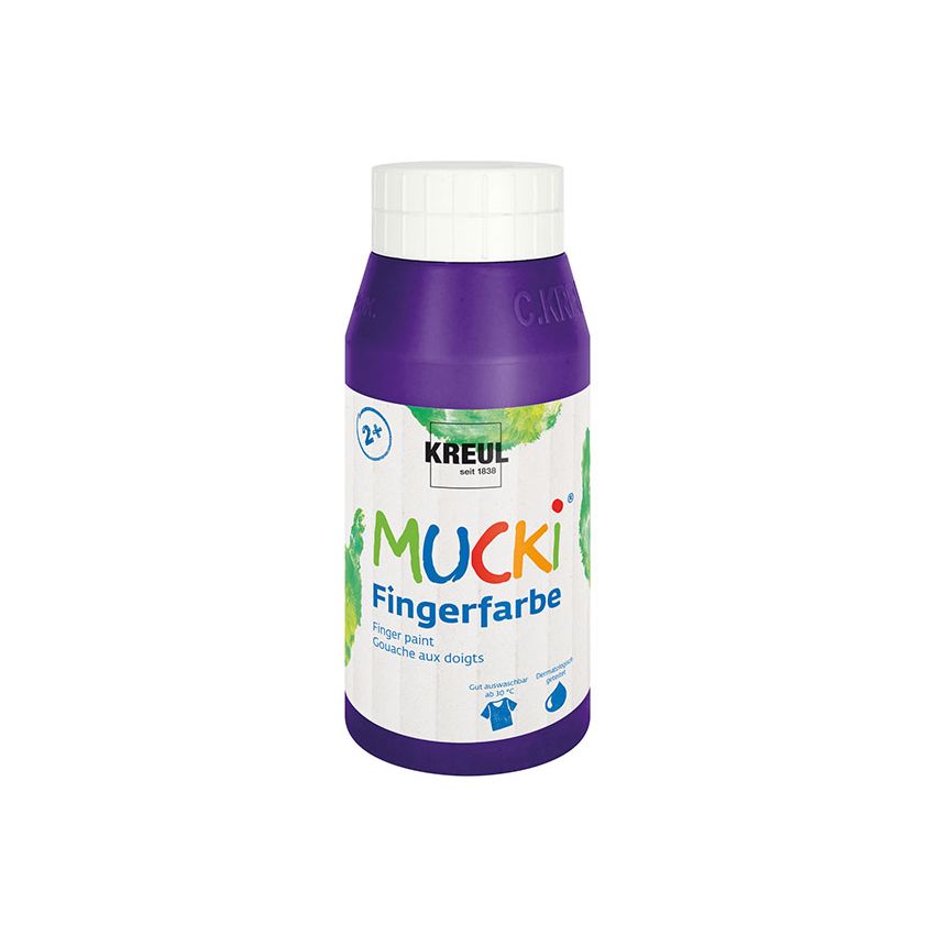 KREUL - MUCKI Fingerfarbe violett , 750 ml