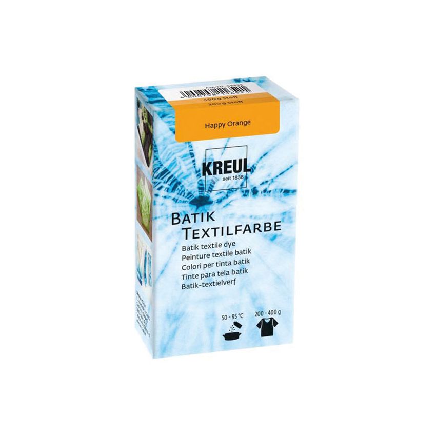 KREUL - Batik-Textilfarbe 70g, Happy Orange