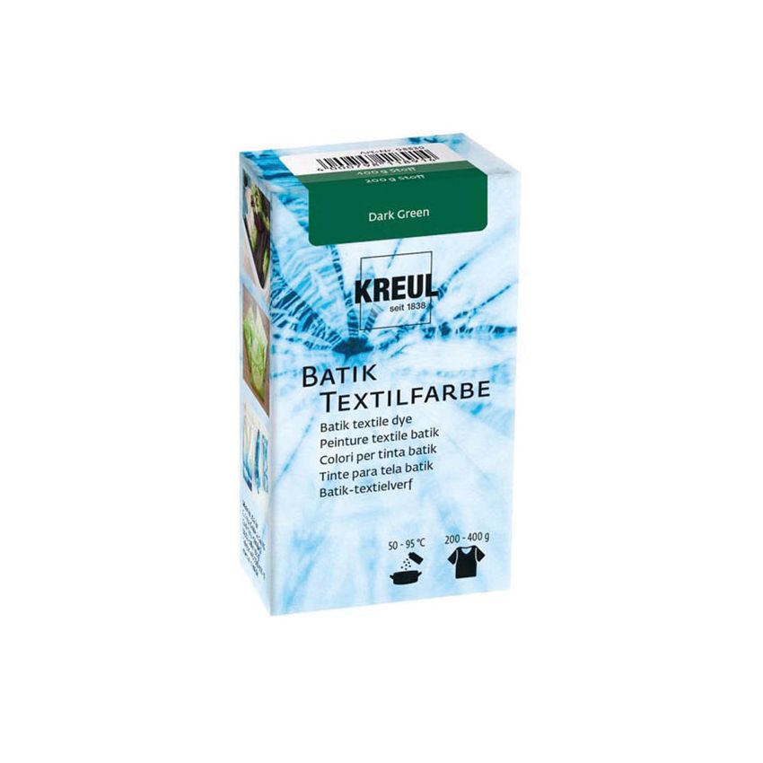 KREUL - Batik-Textilfarbe 70g, Dark Green