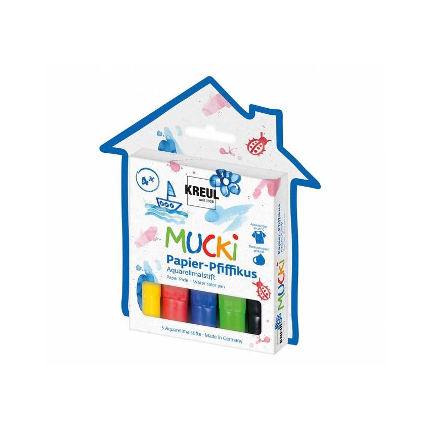KREUL - MUCKI Porzellan-Pirat Porzellanmalstift 5er Set
