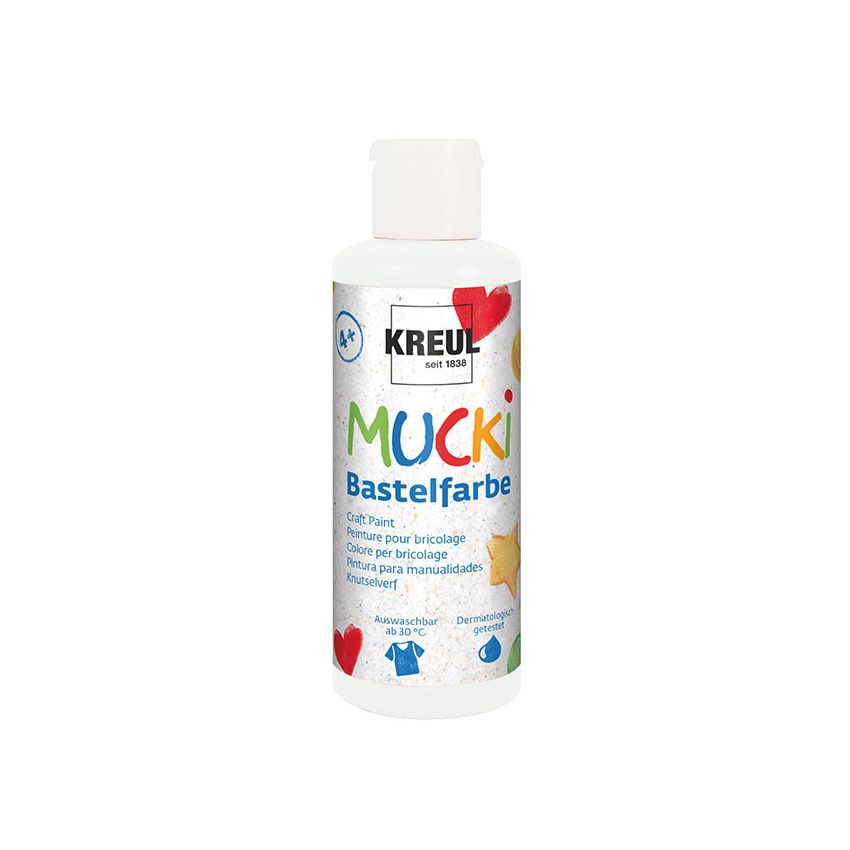 KREUL - MUCKI Bastelfarbe Weiss 80ml