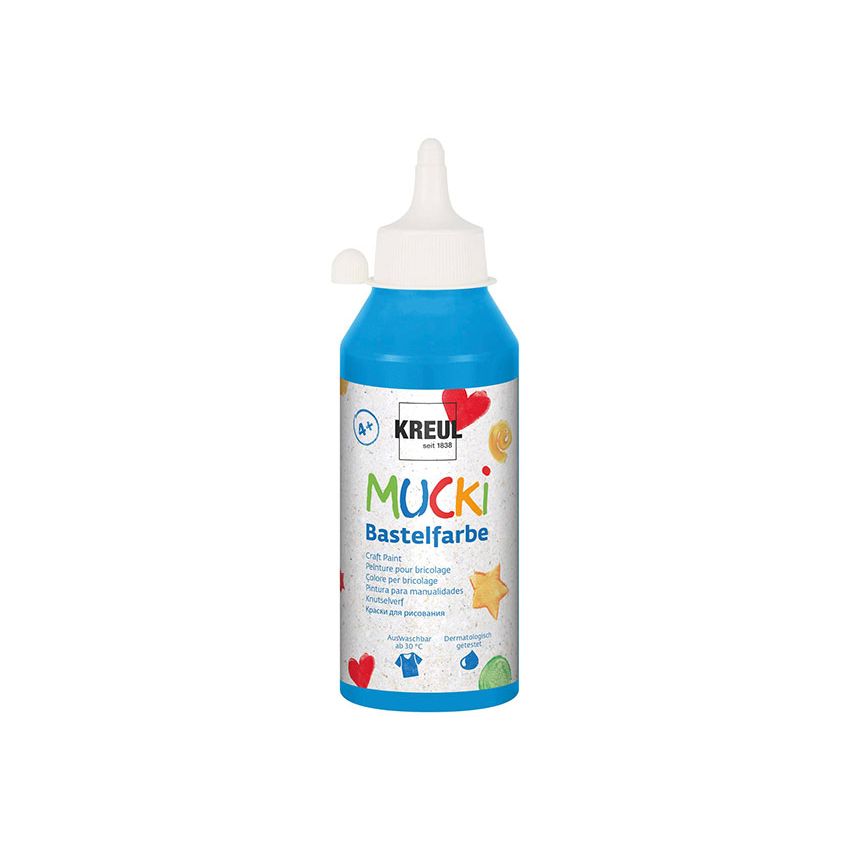 KREUL - MUCKI Bastelfarbe Blau 250ml