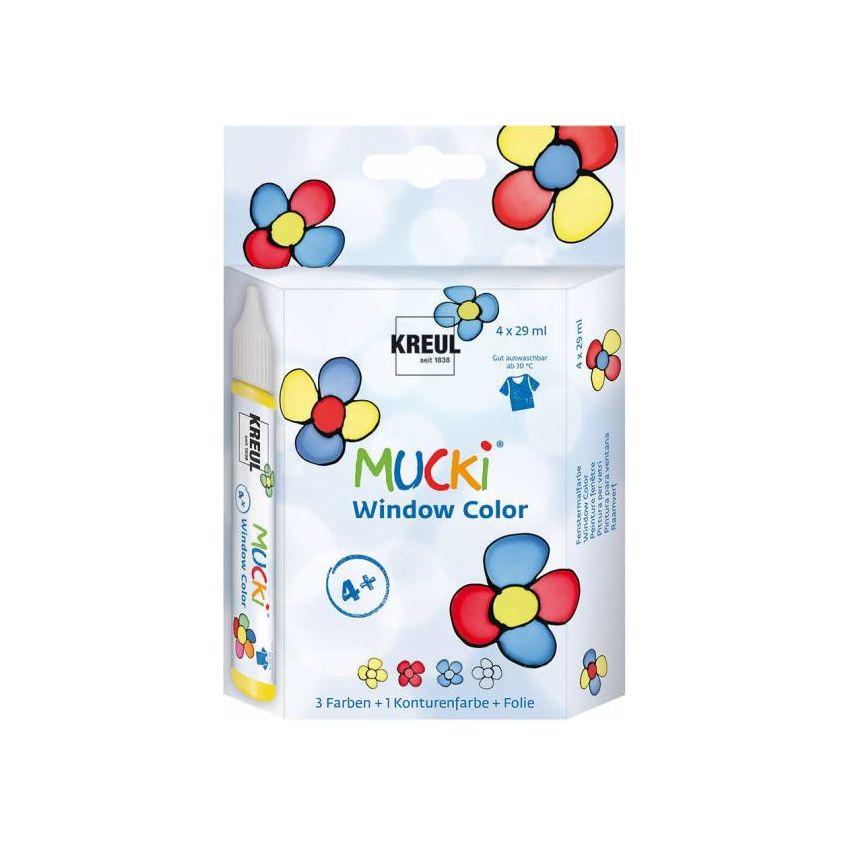 KREUL - MUCKI Window Color 4er Set