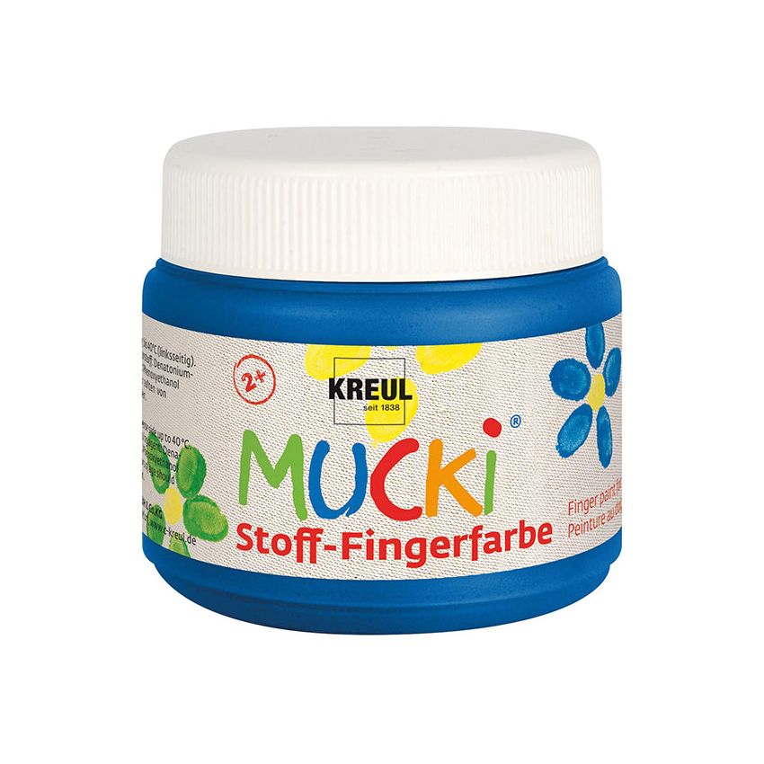 KREUL - MUCKI Fingerfarbe Blau 150 ml
