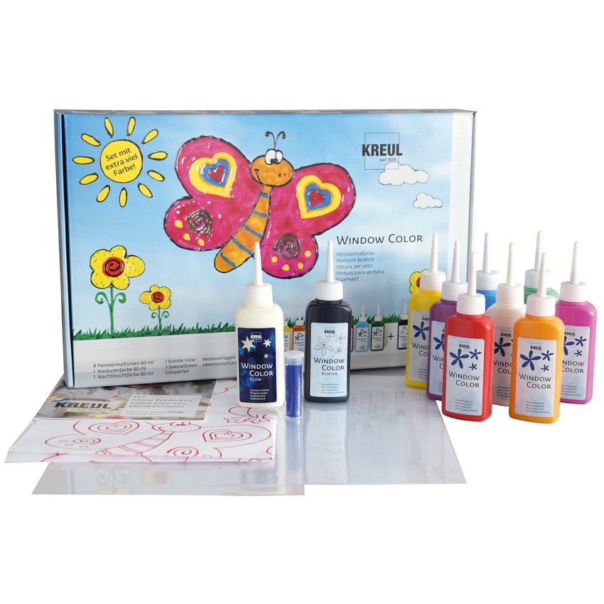 KREUL - Window Color Set mit extra viel Farbe