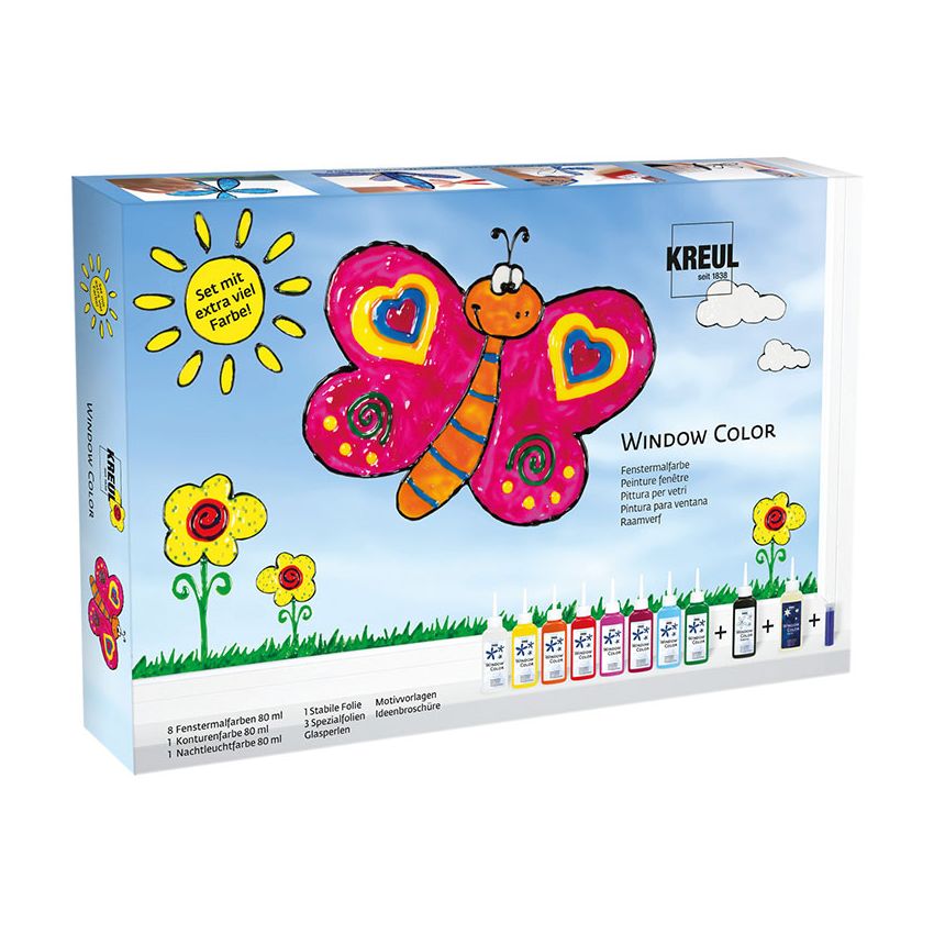 KREUL - Window Color Set mit extra viel Farbe