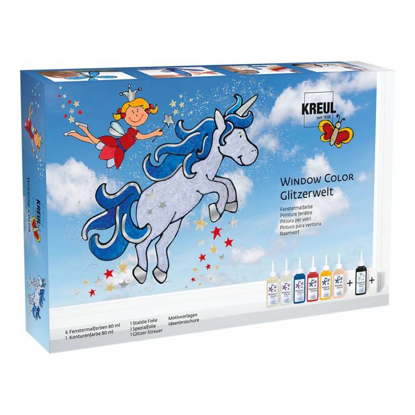 KREUL - Window Color Set Glitzerwelt