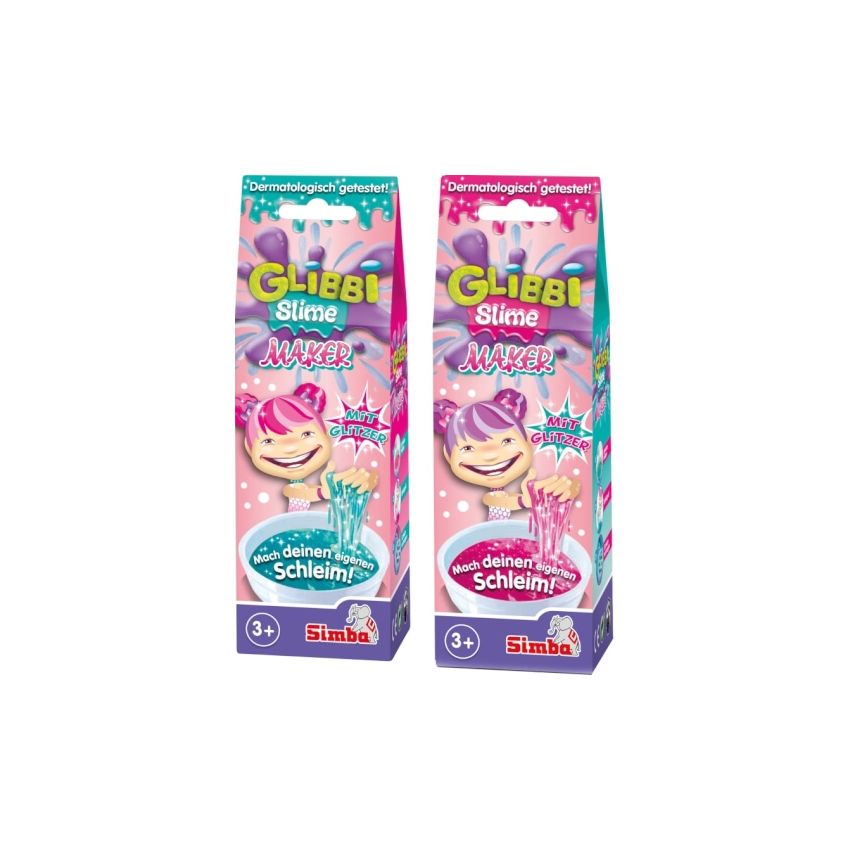Simba - Glibbi Glitter Slime Maker, 2-sort.