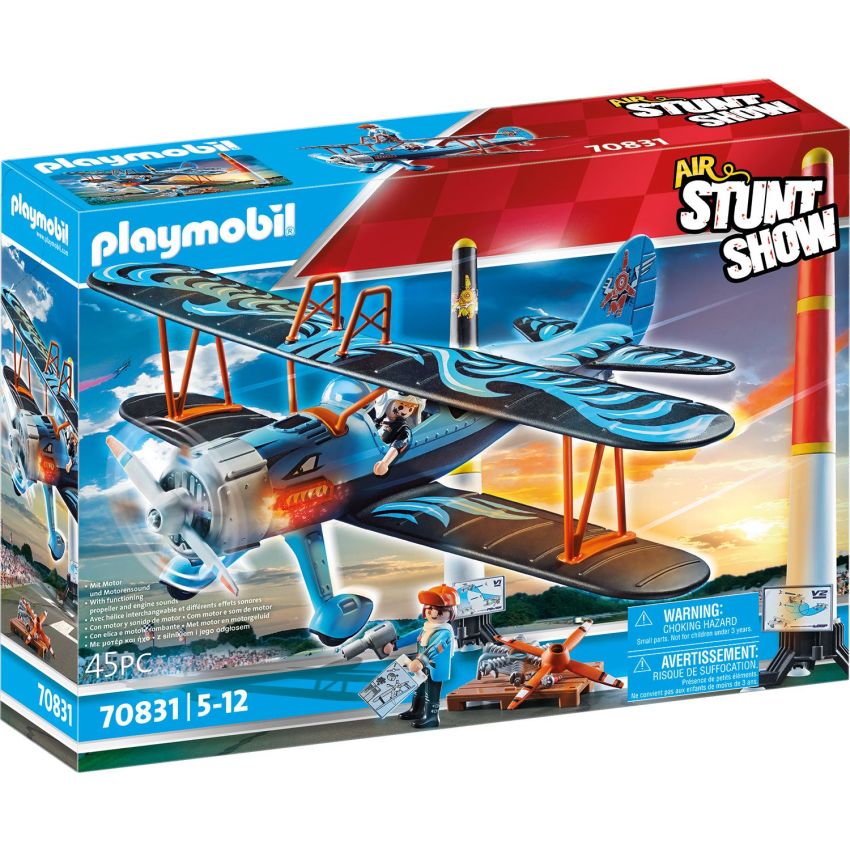 PLAYMOBIL® 70831 - Air Stuntshow Doppeldecker 