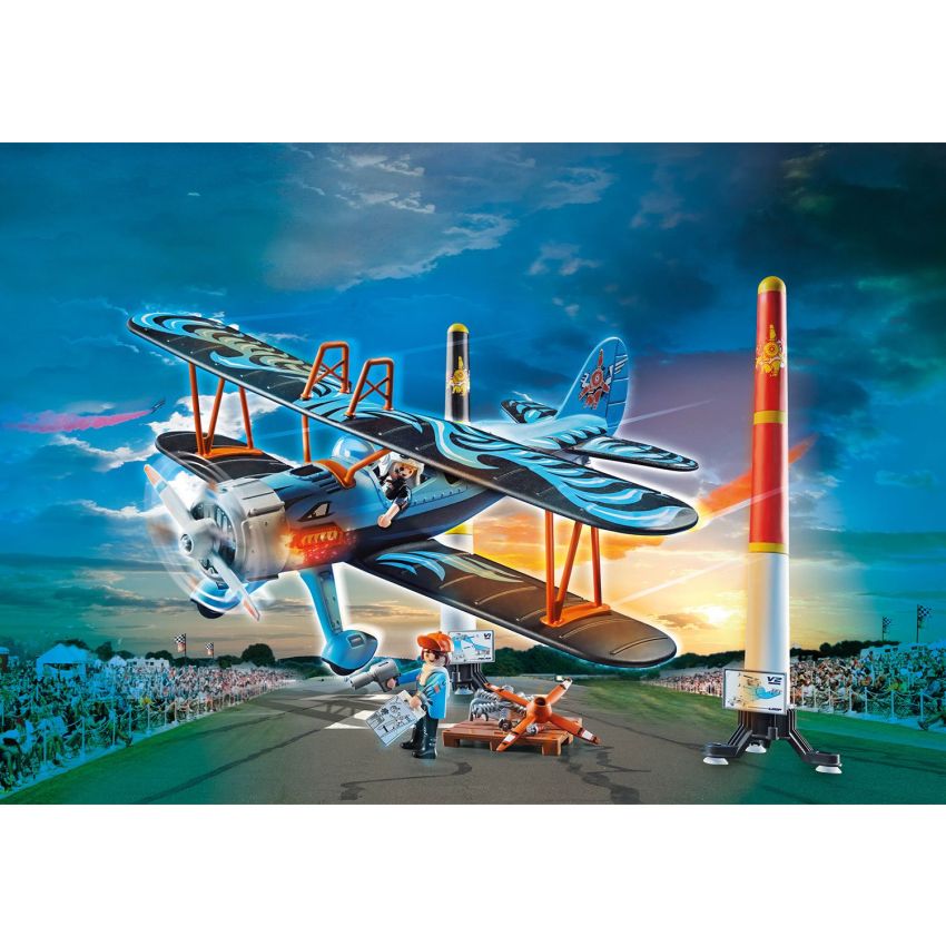 PLAYMOBIL® 70831 - Air Stuntshow Doppeldecker 