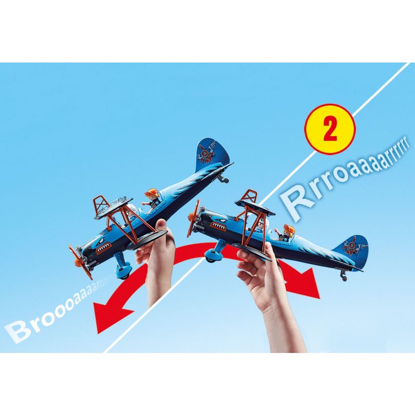 PLAYMOBIL® 70831 - Air Stuntshow Doppeldecker 