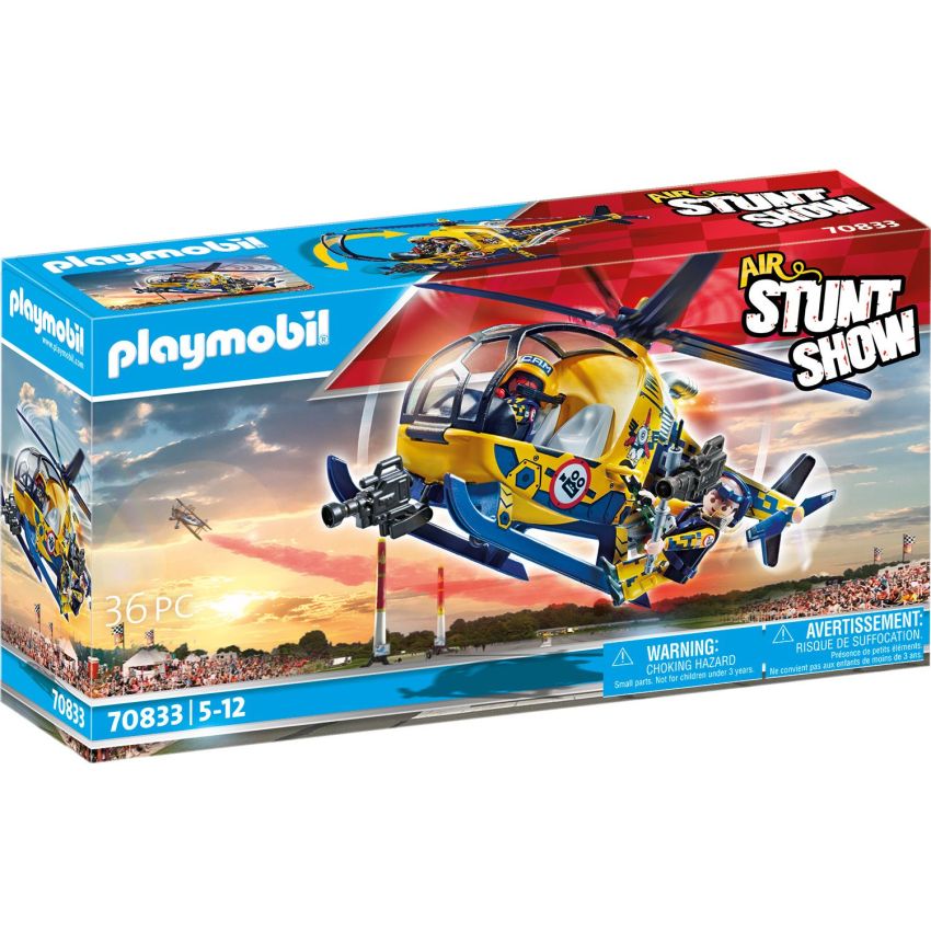 PLAYMOBIL® 70833 - Air Stuntshow Filmcrew-Helikopter
