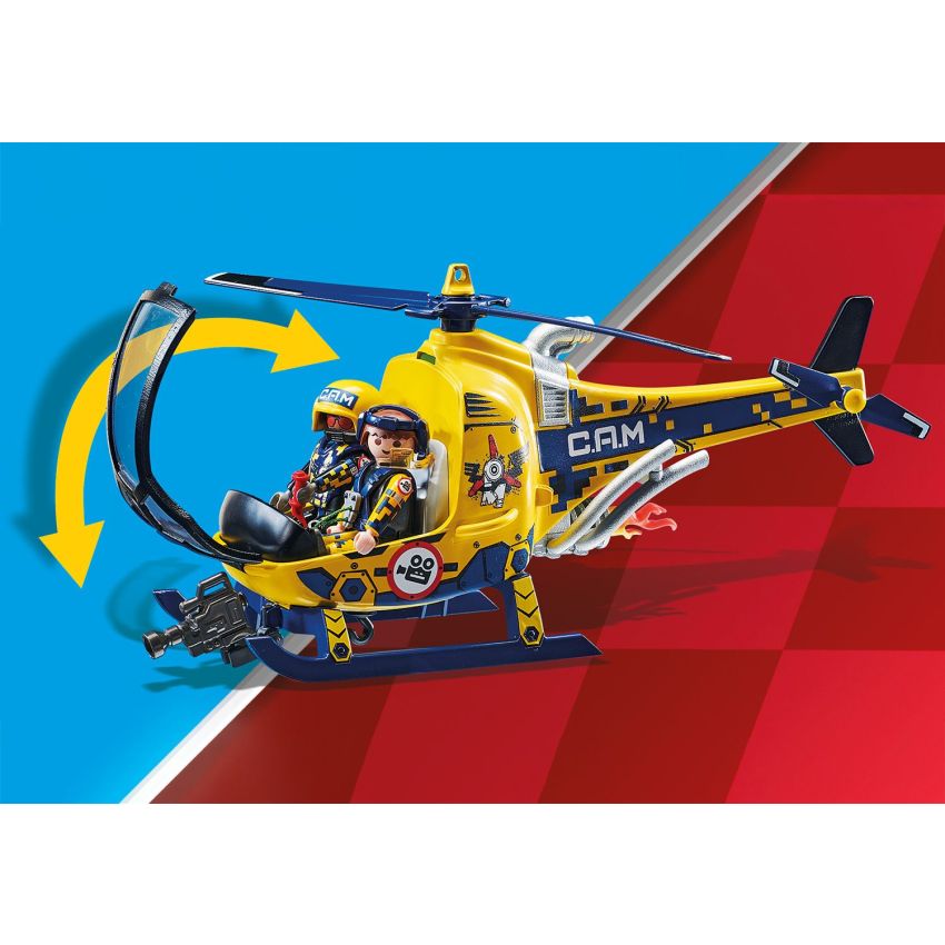 PLAYMOBIL® 70833 - Air Stuntshow Filmcrew-Helikopter