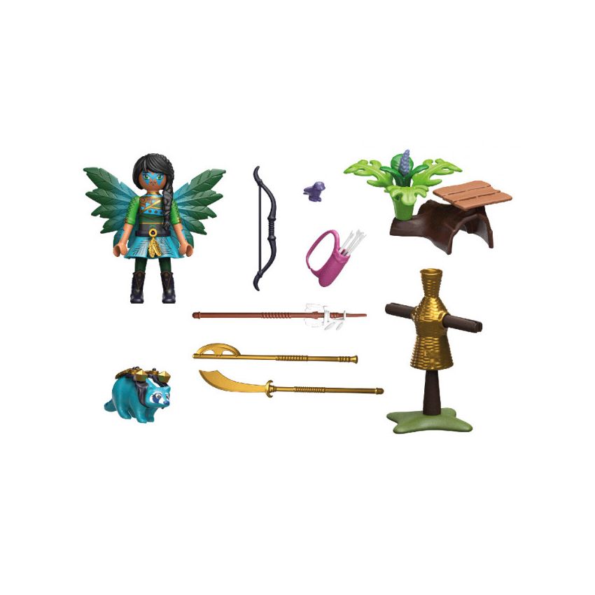 PLAYMOBIL® Ayuma 70905 - Starter Pack Knight Fairy mit Waschbär