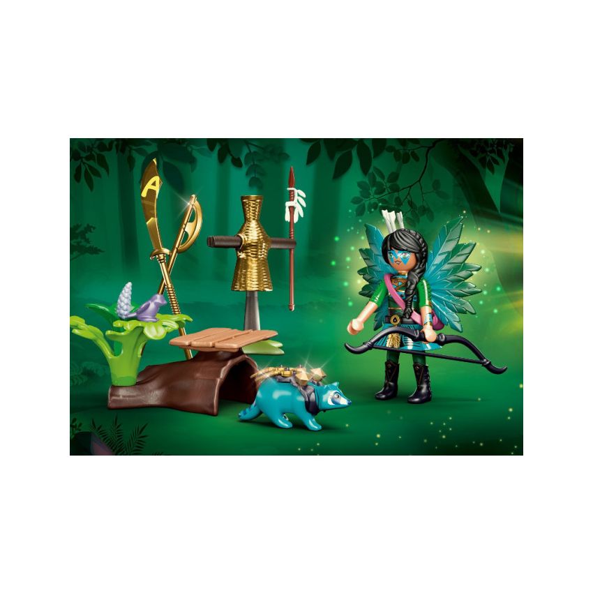 PLAYMOBIL® Ayuma 70905 - Starter Pack Knight Fairy mit Waschbär