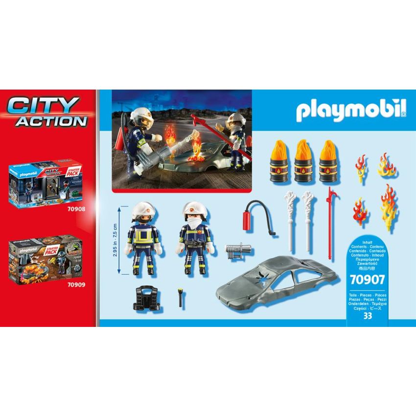 PLAYMOBIL® 70907 - Starter Pack Feuerwehrübung