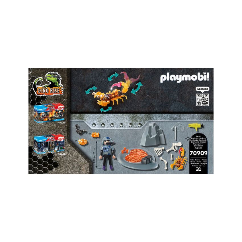 PLAYMOBIL® 70909 - Starter Pack Kampf gegen den Feuerskorpion