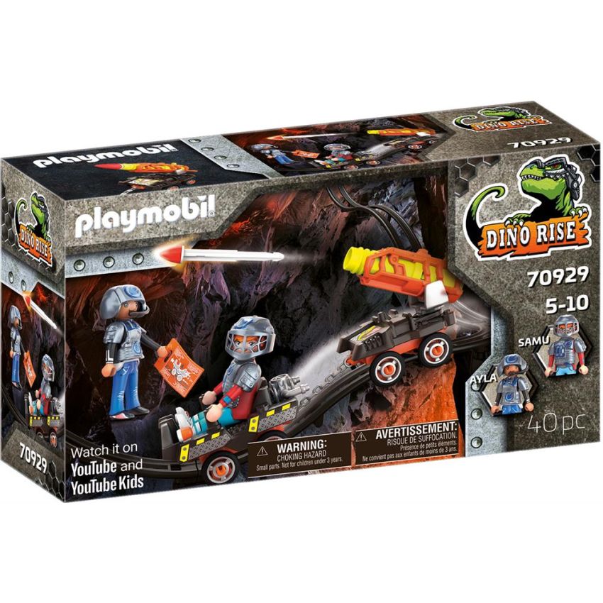 PLAYMOBIL® 70929 - Dino Mine Raketenkart