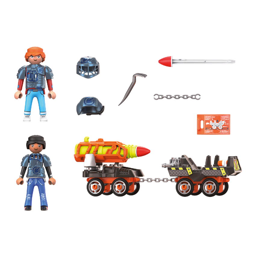 PLAYMOBIL® 70929 - Dino Mine Raketenkart