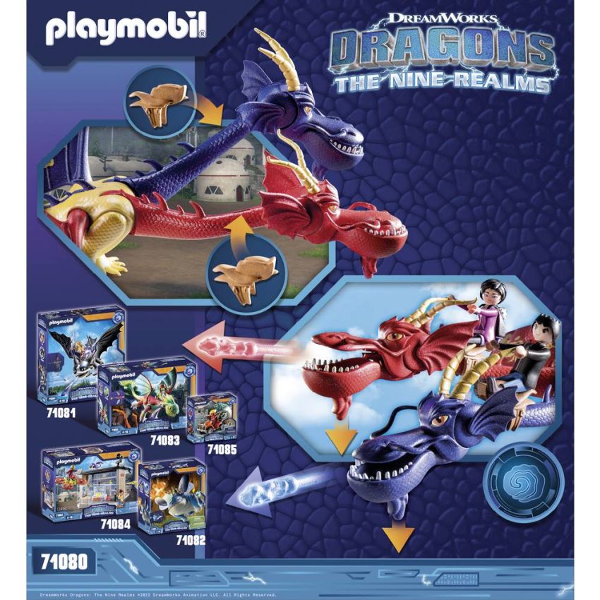 PLAYMOBIL® 71080 - Dragons: The Nine Realms - Wu & Wei mit Jun