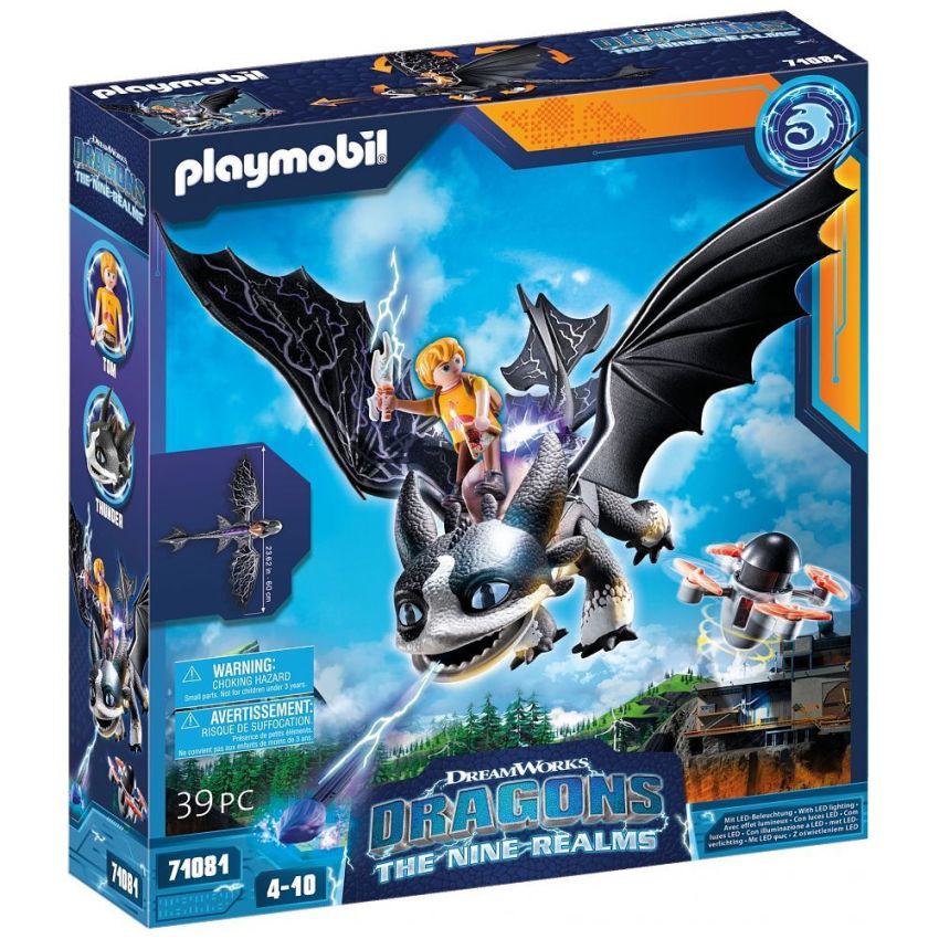PLAYMOBIL® 71081 - Dragons: The Nine Realms - Thunder & Tom