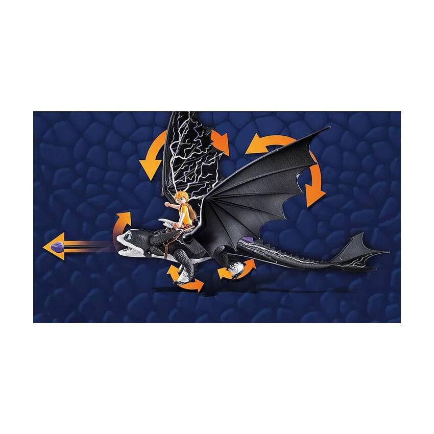 PLAYMOBIL® 71081 - Dragons: The Nine Realms - Thunder & Tom