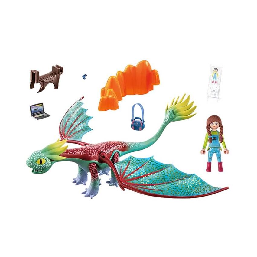 PLAYMOBIL® 71083 - Dragons: The Nine Realms - Feathers & Alex