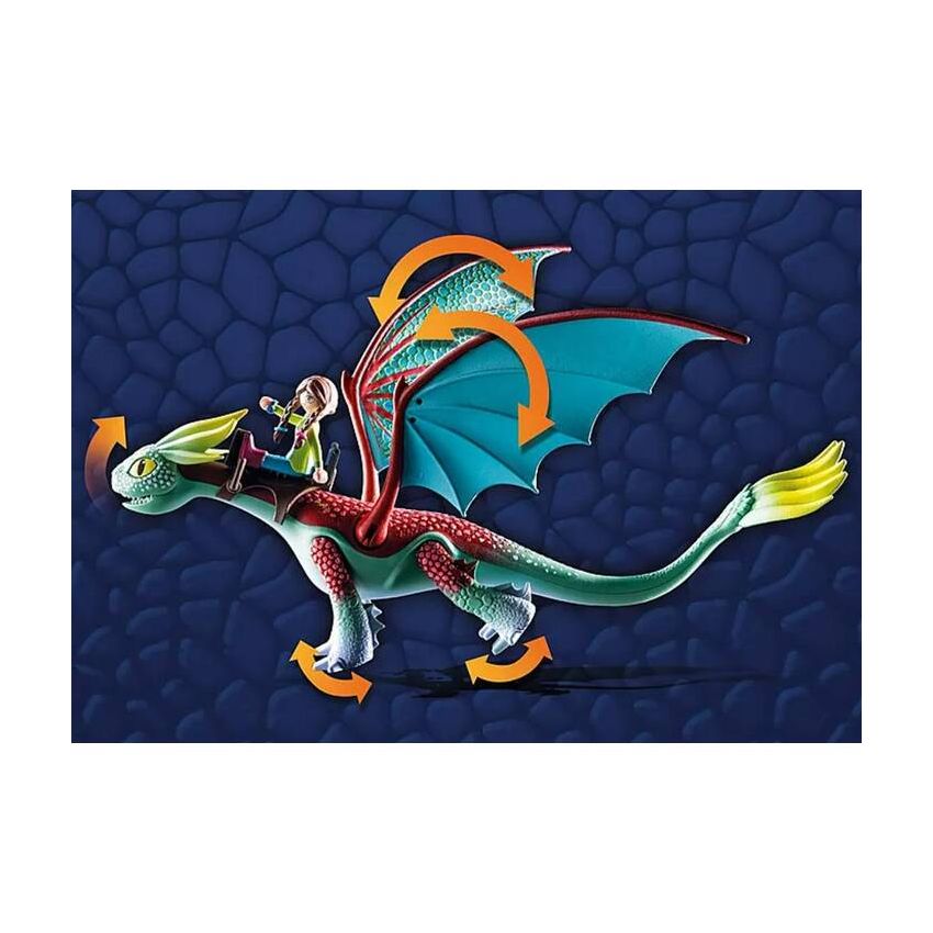 PLAYMOBIL® 71083 - Dragons: The Nine Realms - Feathers & Alex