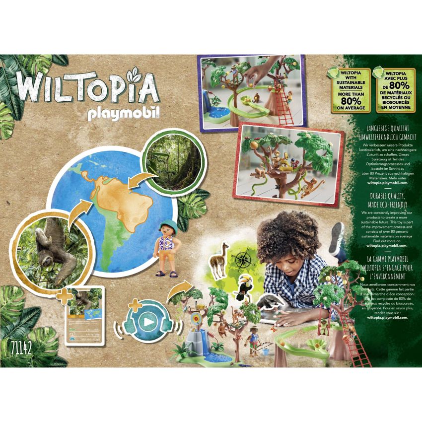 PLAYMOBIL® 71142 - Wiltopia - Tropischer Dschungel-Spielplatz