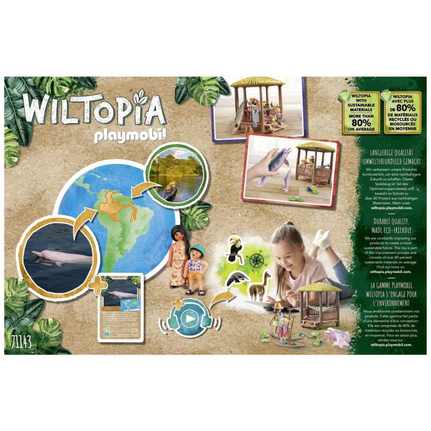PLAYMOBIL® 71143 - Wiltopia - Paddeltour mit den Flussdelfinen