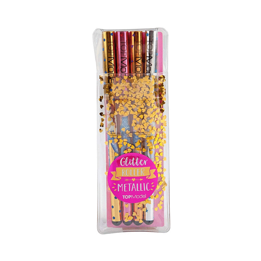 Depesche - TOPModel Gelstift 4 Metallic Farben GOLD